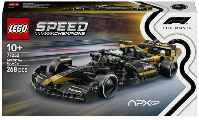 레고 스피드챔피언 77252 F1® 더 무비의 APXGP 팀 레이스카, 1개, 단품