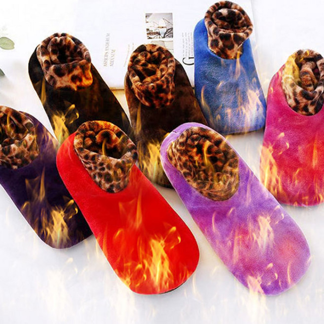 후끈후끈 불마사지 기모 벨벳 털 발열 미끄럼 방지 덧버선 7종세트