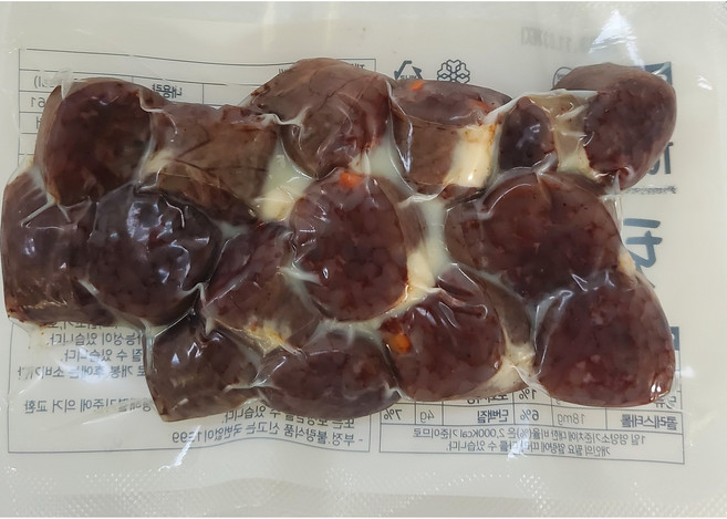 세진 통통 슬라이스 순대300g 1박스 10개, 300g