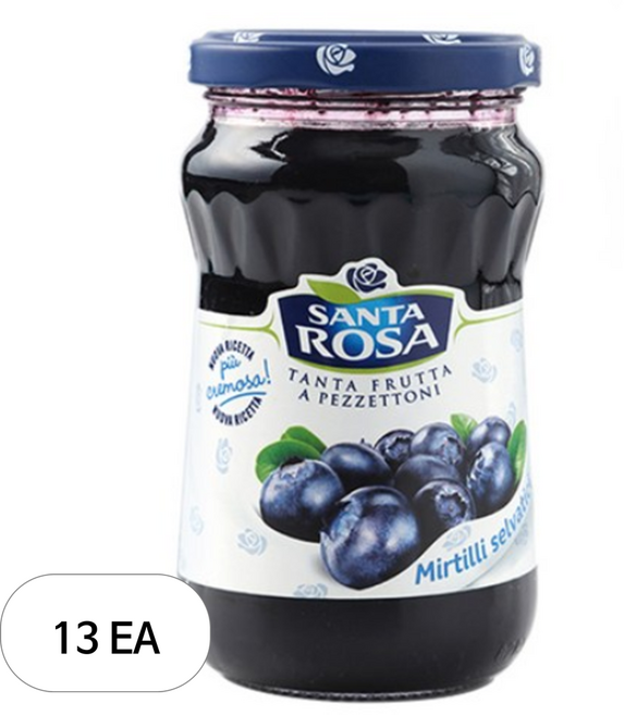 산타로사 블루베리잼, 350g, 13개