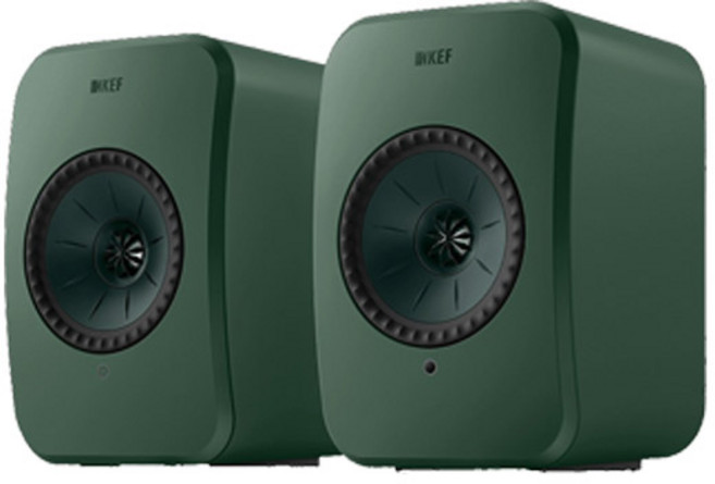 KEF LSX II LT 主動式喇叭, 灰綠色, LSX II LT(1對)