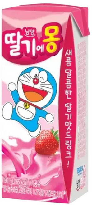 딸기에몽 190ml x 48개 2박스), 96개