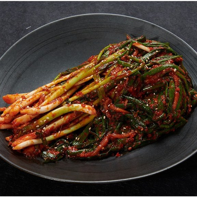 전라도 파김치 1kg 매콤한 전통김치 옥과맛있는김치 엄마손맛, 1개