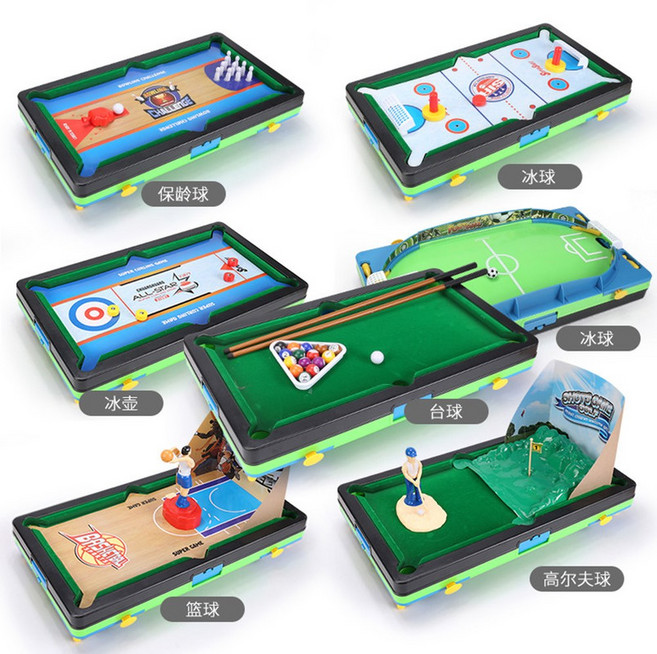 스포츠 스포츠게임세트 당구대세트 미니당구대, 칠합일장 당구대 멀티씬, 1개