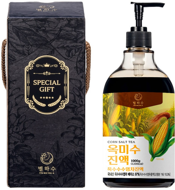 별하수 옥수수수염차 진액 선물세트, 1kg, 5개
