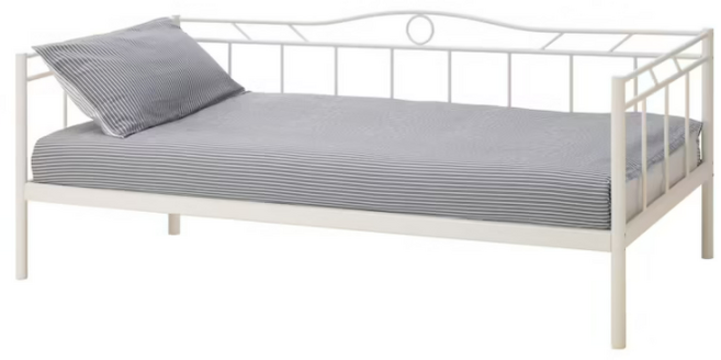 이케아 RAMSTA 람스타 데이베드프레임+갈빗살 화이트 90x200cm 991.843.78