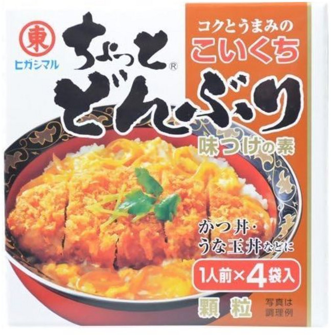 소스 히가시마루 조금 덮밥 진한 간장 14g 4개입