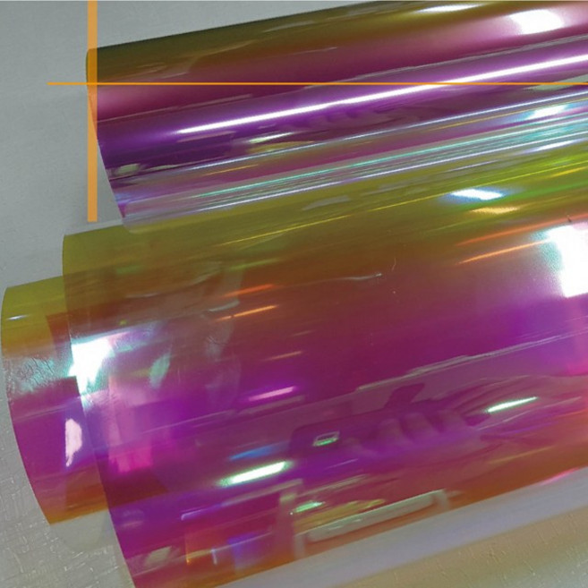 YK 국내산 다이크로익필름 카멜레온시트지 오로라필름 시트지, K2 핑크톤