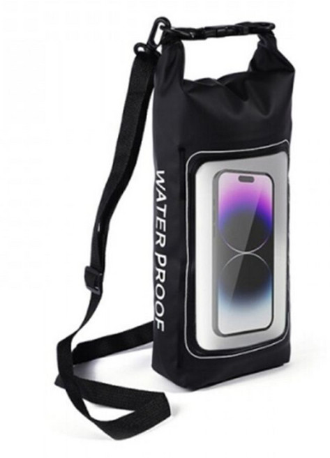 물놀이 방수가방 10L 수영가방 비치 드라이백 방수팩, 블랙