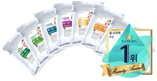 린제이 대용량 모델링팩 9종 (1kg)+팩도구세트, 골드, 1개, 1개입
