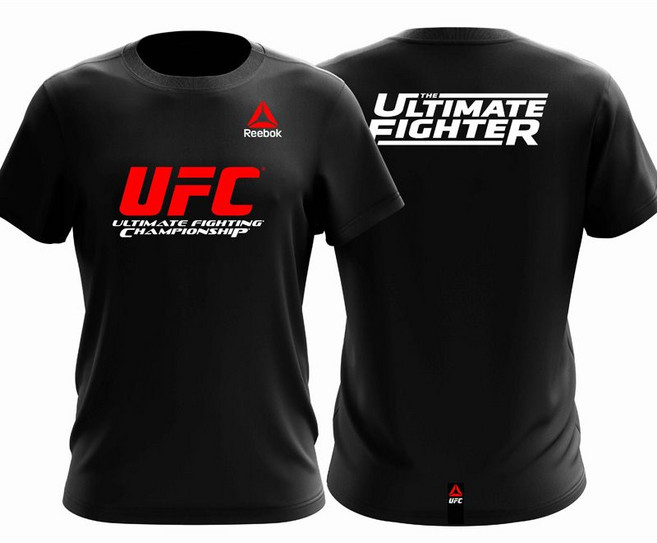 UFC 격투기 혼합격투기 무술 남여 반팔 복싱 트레이닝 반팔 상의 여름 헬스복 순면 땀 흡수+태극기 증정