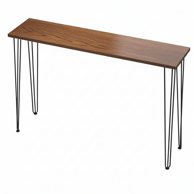 리오하우스 원목 바테이블 아일랜드 높은 식탁 홈바 카페 테이블, 블랙