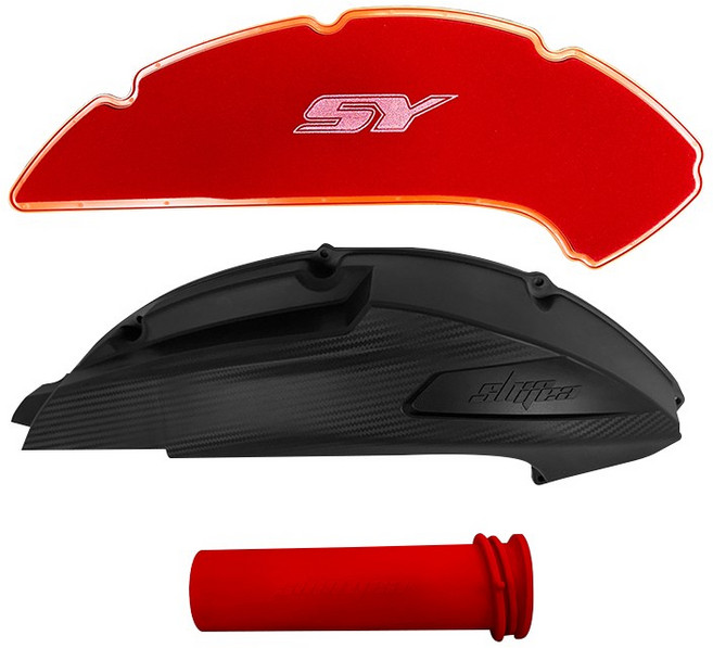 新雅部品 加大空氣濾清器外蓋組 適用六代戰 水冷B AUGUR FORCE2.0, 1個, 空濾外蓋+導管+空濾