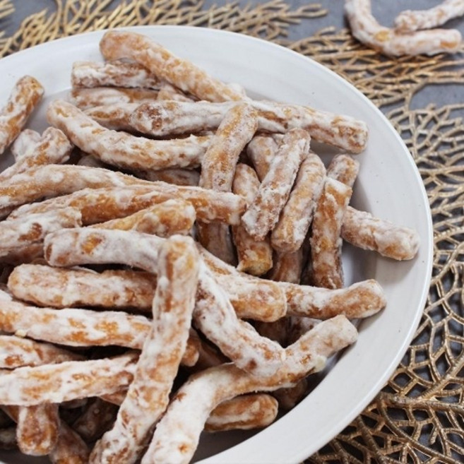 기타 [50년전통 옛날과자] 생강맛스낵 200g x 3봉, 1박스