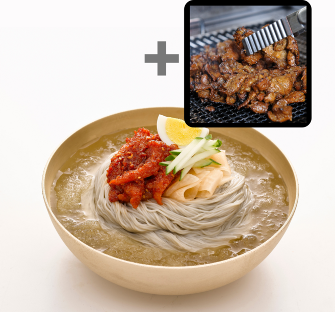 직화석쇠구이 함흥냉면 물냉면세트(10인분), 1개