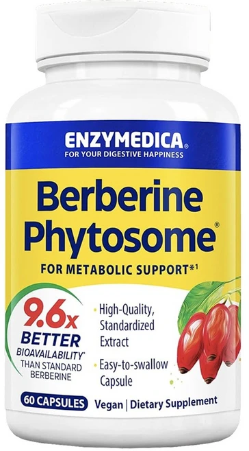 엔자이메디카 베르베린 파이토솜 60캡슐, 3개, 60정 - 쿠팡