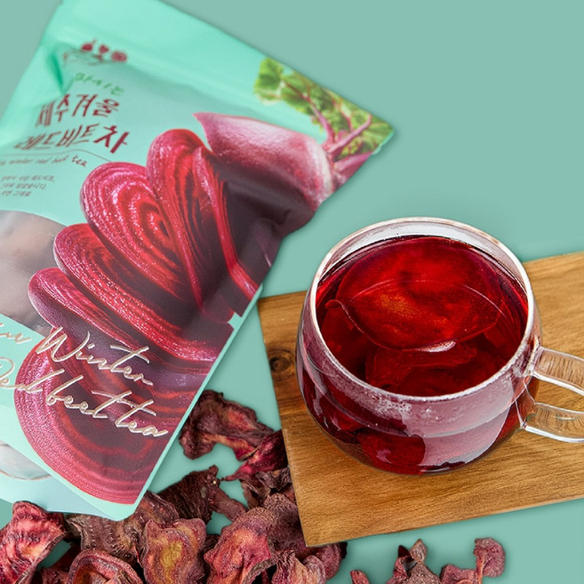 제주 겨울 레드비트차 120g, 1개, 120개입