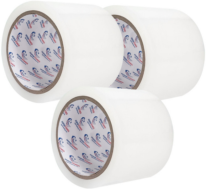 홀스파워 비닐하우스테이프 투명 보수용 100mm x 20M, 3개