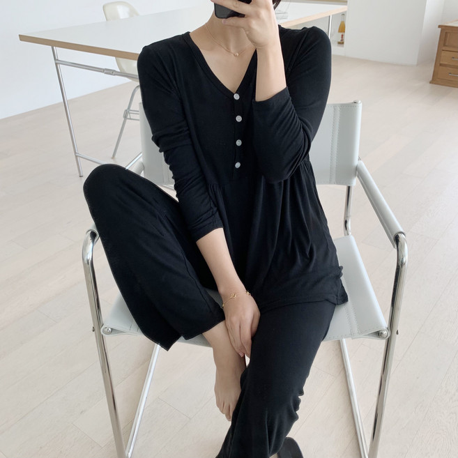 루시드라잇 국산 굿모닝 수유복세트 임산부 잠옷