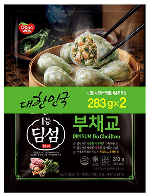 동원 딤섬 부채교, 1세트, 566g