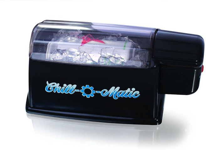 Chill-O-Matic 60 - 인스턴트 음료 냉각기 이 휴대용 냉각 장치로 초 안에 음료를, 1개, 블랙
