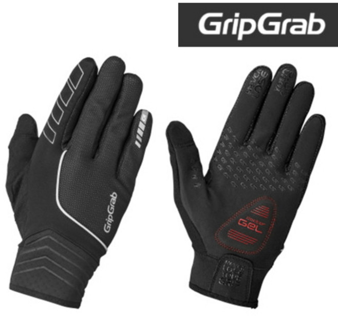 그립그랩 자전거 겨울장갑 방풍 방수 실리콘 그립 허리케인 자전거장갑, 1개