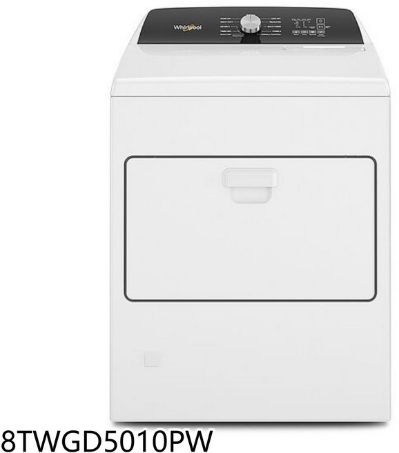 惠而浦 Whirlpool 烘衣機 多種模式呵護衣物 輕鬆烘乾, 圖片色, 8TWGD5010PW