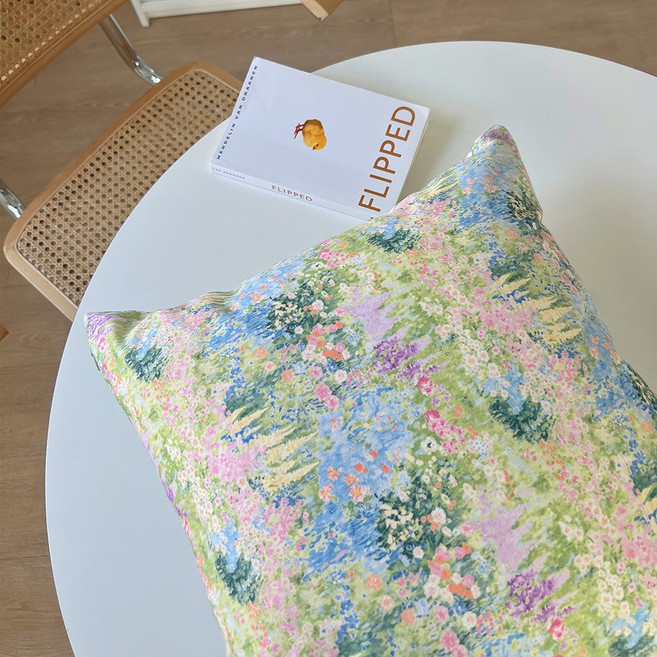 화사한 정원 시리즈 쿠션 커버