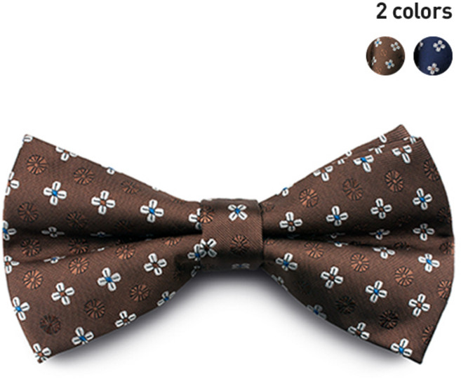 20151215F_플라워 패턴 디자인 나비넥타이 4종