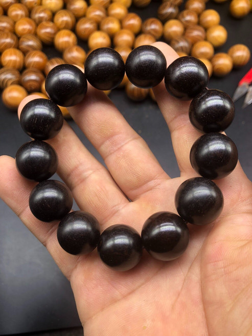 烏木紫光檀 男女手串 手鏈 佛珠 念珠 手鐲 文玩飾品