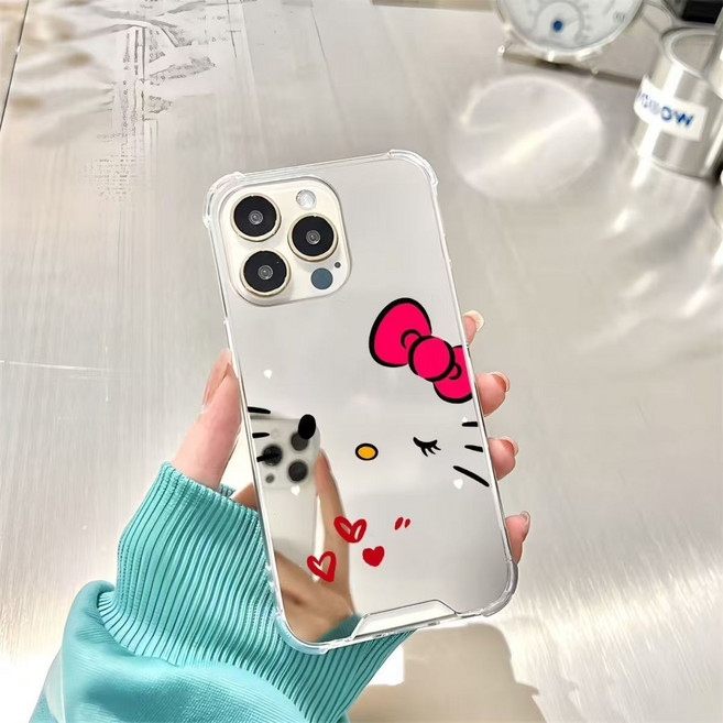 러블리 하트 키티 갤럭시 핸드폰케이스 풀커버
