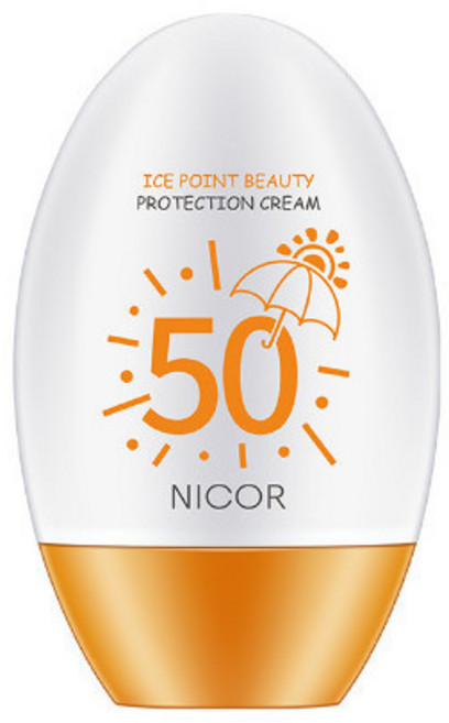 隔離防護霜 防水防汗防黑紫外線 清爽防護乳 隔離霜, 1個, 8002冰爽美肌防護霜