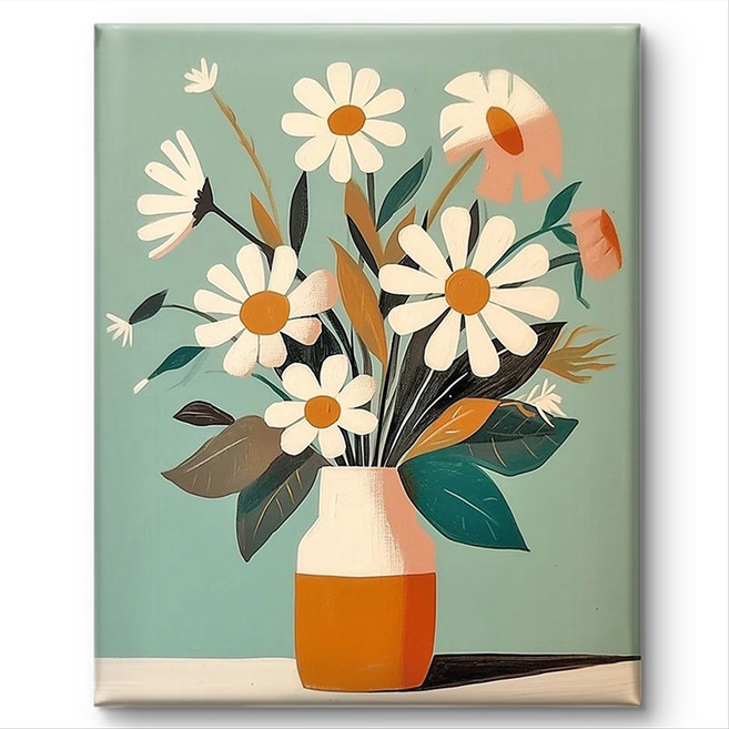 서은이네 캔버스형 보석십자수 DIY 키트 비즈 십자수 액자형 40x50cm, MA04, 1세트