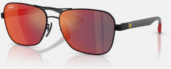 Ray-Ban雷朋 RB8336M 法拉利聯名 雙槓碳纖維太陽眼鏡