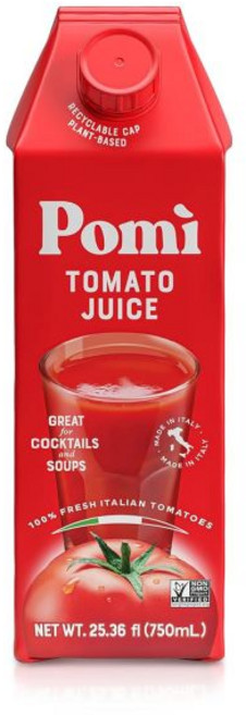해외 주스 어린이 음료 폼 ì 토마토 100% 신선 이탈리안 포미 토마토로 만든 저나트륨 글루텐 프리 야채 25.36 floz (6팩), 폼 ì 토마토 주스 100% 신선한 이탈리안 포미 토