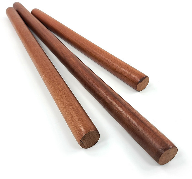 단단한 원목밀대 밀대 박달나무 홍두깨 반죽 마사지 방망이 나무 칼국수, 1개