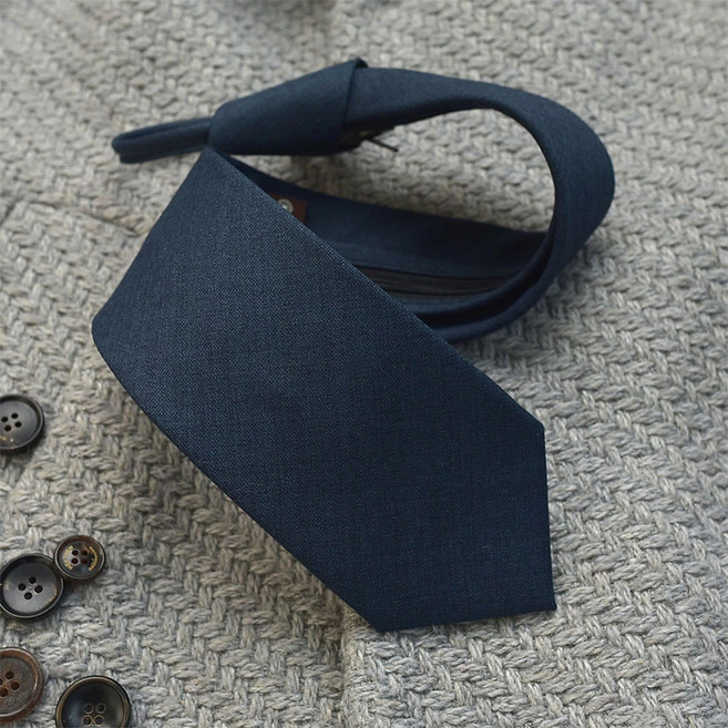 어버너 자동 넥타이 남자넥타이 지퍼 타이