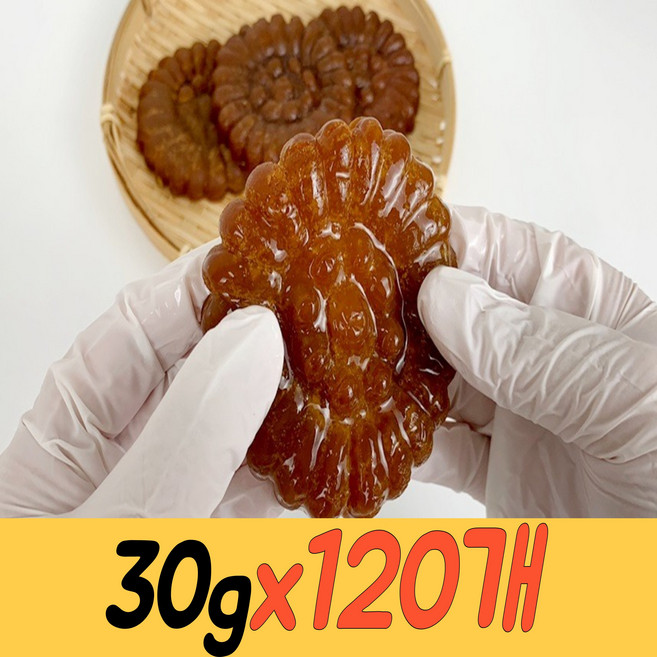 장인명과 궁중 호박 찹쌀 조청약과, 30g, 120개