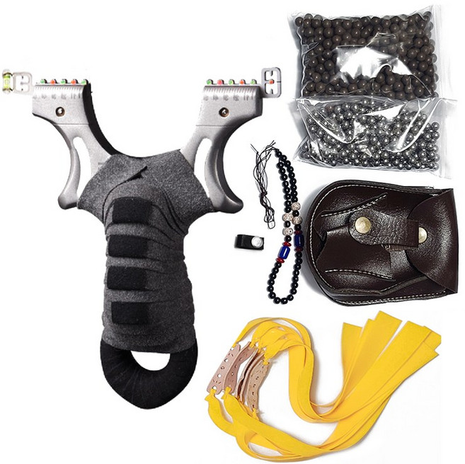 올인원 전문가용 입문자 새총 슬링샷 세트 B44, 세트A, 1개