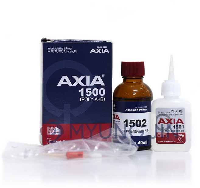엑시아 Axia 1500 PP.PE용 순간접착제, 1개