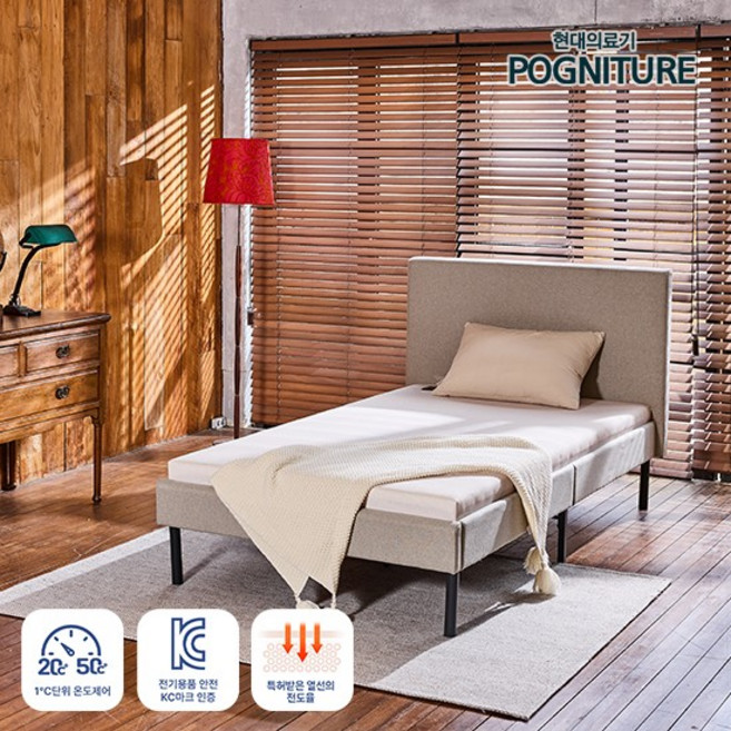 온열침대 라포레SS 베이지 슈퍼싱글 메리황토숯볼 흙침대, 없음