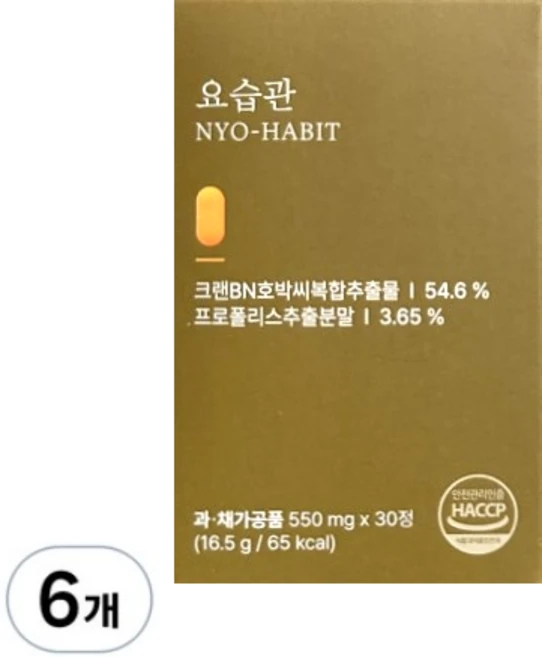 크레논 요습관 bn01요습관정품 전립선영양제 요습관효능, 6개, 30정 - 쿠팡