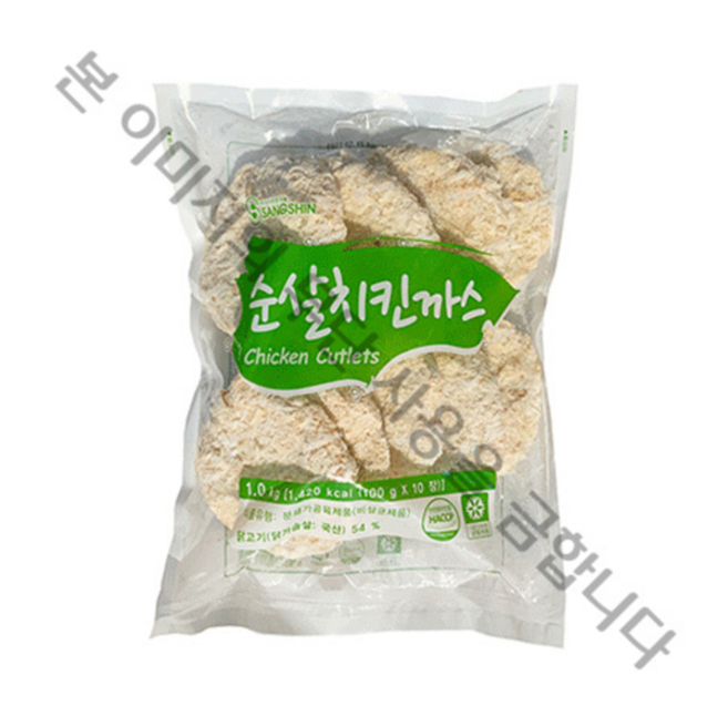 상신 순살치킨까스(100g ) 1Kg, 100g, 10개