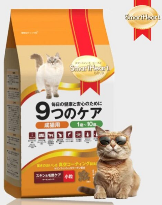 나인케어 캣 고양이사료 피부 피모, 6kg, 1개