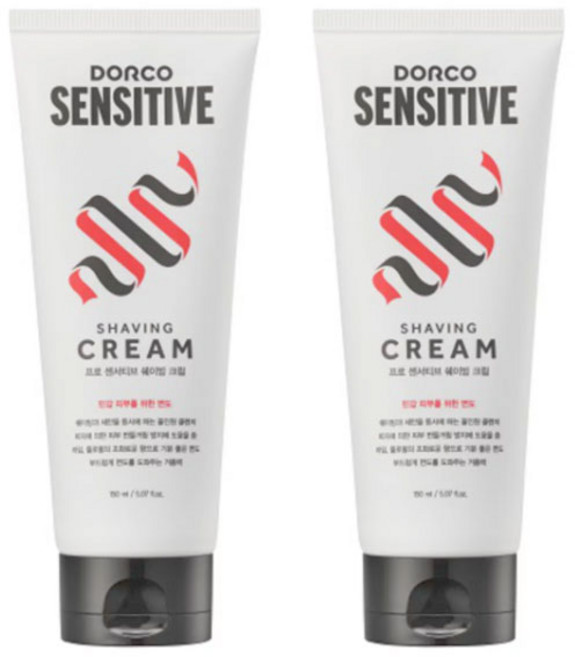도루코 프로 센서티브 쉐이빙 크림, 2개, 150ml