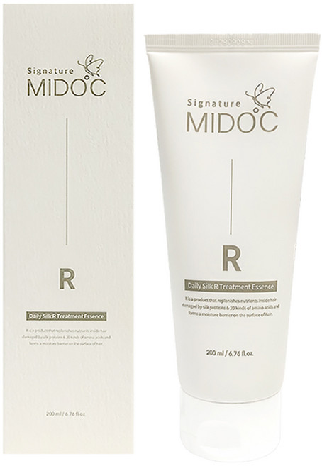 미도씨 메이 시그니처 실크 알 트리트먼트 에센스 손상모 데일리 홈케어, 200ml, 1개