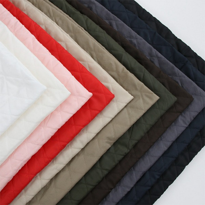 2온스 다이아 누빔 다후다 다우다 안감 원단 11color C0, 카키, 1개