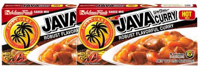 농심 자바카레 매운맛 185g, 2세트