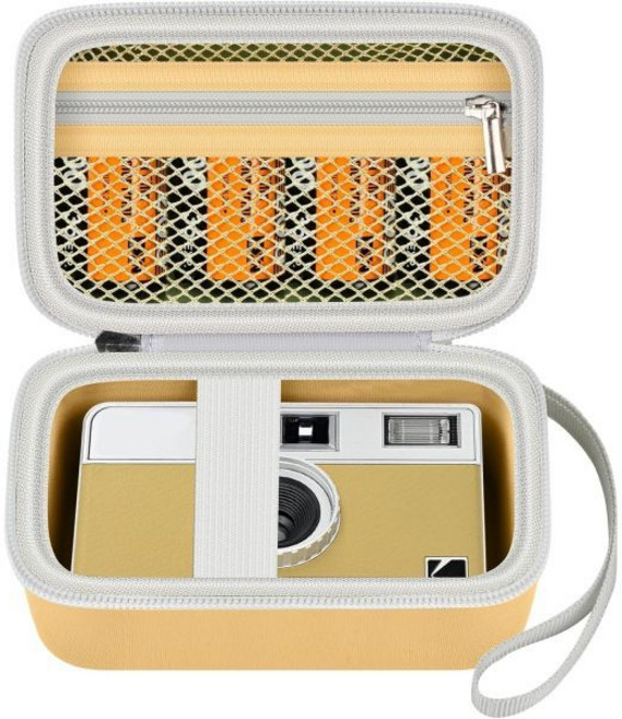 KODAK EKTAR H35 H35N 하프 프레임 필름 카메라와 호환되는 디지털 카메라 케이스 Kodak Ultra F9 M35 M38 종이 촬영 카메라용 보관 홀더 35m, Grapsa 노랑