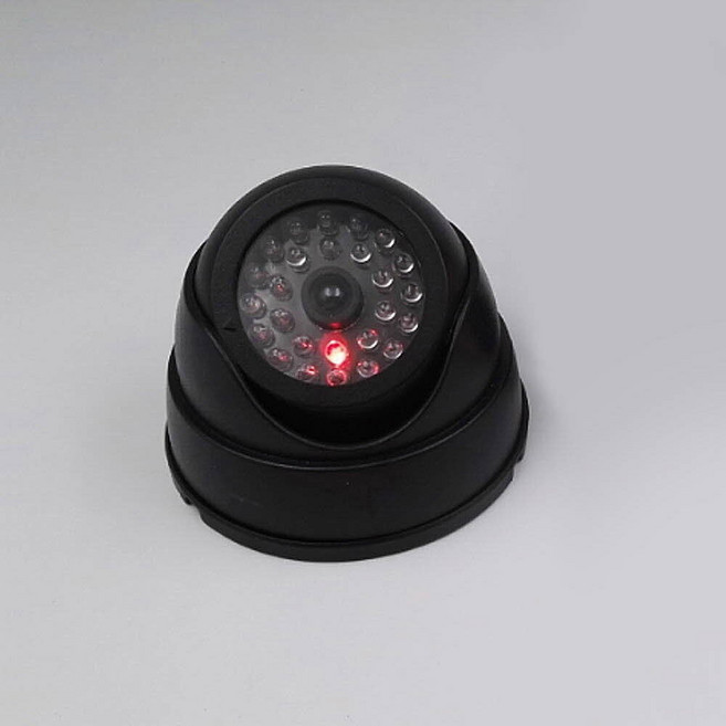 원형 모형 감시카메라 블랙 CCTV카메라 모형CCTV